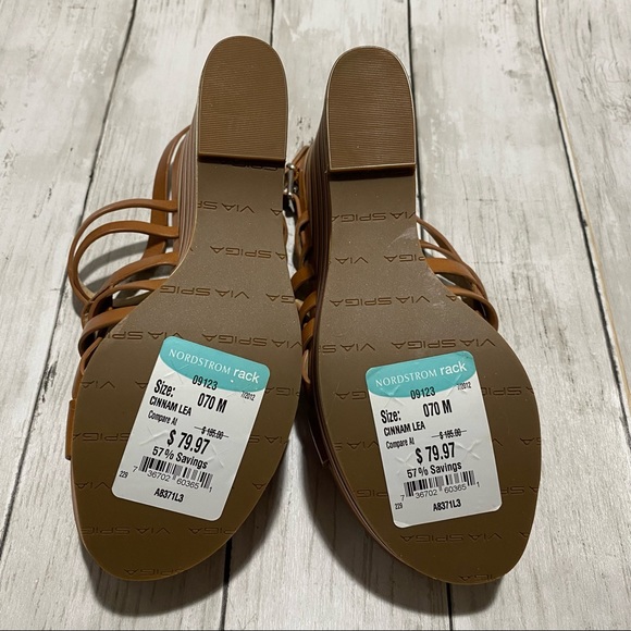 VIA SPIGA Wedge Sandals - Picture 7 of 7